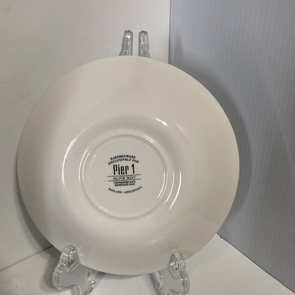 PIER ONE Olive Mist Coupe Replacement Soup Bowl Lilac Lavender Purple White - Picture 8 of 10